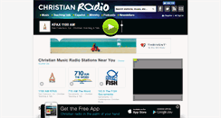 Desktop Screenshot of christianradio.com